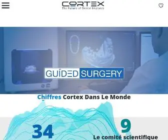 Cortex-Dental.fr(Cortex Dental Implants) Screenshot