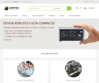 Cortex.com.br(Automação Industrial) Screenshot