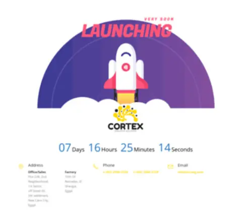 Cortexeg.com(INNOVATIVE SOLUTIONS) Screenshot