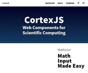 CortexJS.io(CortexJS) Screenshot