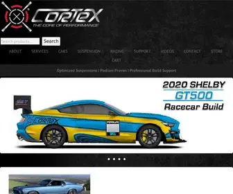 Cortexracing.com(The Core of Suspension Performance) Screenshot