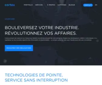 Cortexstudio.com(Web and Mobile App Development Company) Screenshot