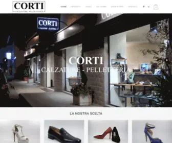 Corticalzature.it(Corti Calzature) Screenshot