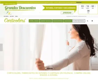 Corticolors.com(Estores en Valencia) Screenshot