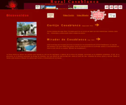 Cortijocasablanca.com(Inicio) Screenshot