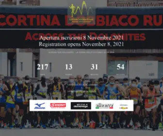 Cortina-Dobbiacorun.it(Cortina Dobbiaco RUN) Screenshot