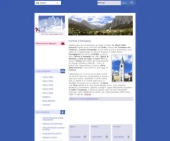 Cortina-Tourism.com(Cortina d'Ampezzo) Screenshot