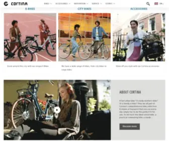 Cortinabikes.com(Cortina Bikes) Screenshot