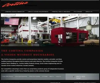Cortinaco.com(The Cortina Companies) Screenshot