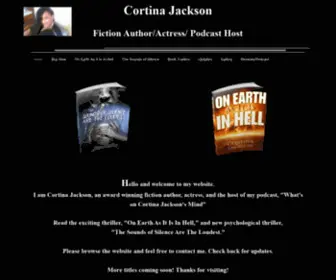 Cortinajackson.com(Home) Screenshot