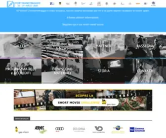 Cortinametraggio.it(CortinametraggioFestival di cortometraggi a Cortina d'Ampezzo) Screenshot