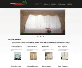 Cortinas-Medellin.com(Cortinas medellin) Screenshot