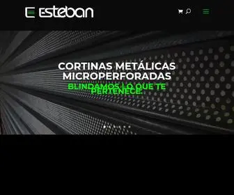 Cortinasesteban.com(Fabricación) Screenshot