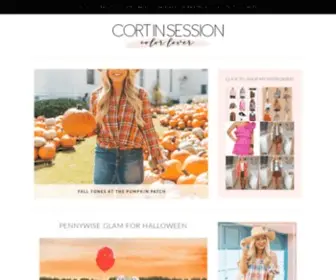 Cortinsession.com(Southern Fashion & Lifestyle Blog) Screenshot