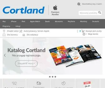 Cortland.pl(Cortland sklep Apple Premium Reseller Polska) Screenshot