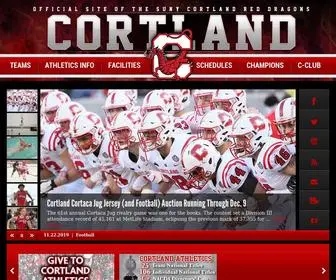 Cortlandreddragons.com(SUNY Cortland Athletics) Screenshot