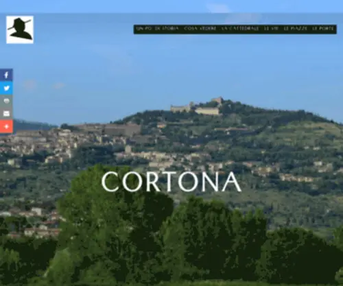 Cortona.ws(Cortona ed il vero vivere Toscano) Screenshot