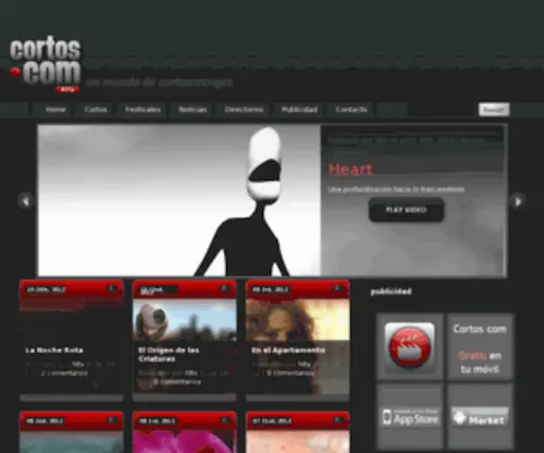 Cortos.com(Cortometrajes) Screenshot