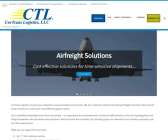 Cortrans.com(CorTrans Logistics) Screenshot