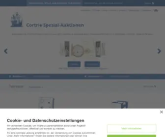 Cortrie.de(Auktionen und Versteigerungen von) Screenshot