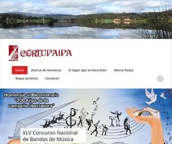 Cortupaipa.com(Fondo Mixto de Promoción y Desarrollo Turístico de Paipa) Screenshot