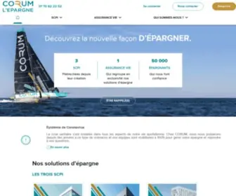 Corum.fr(Investir) Screenshot