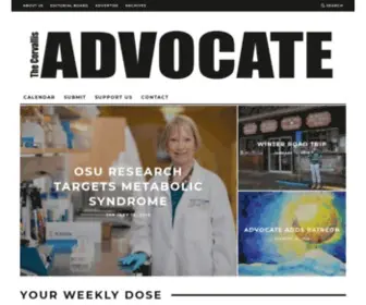 Corvallisadvocate.com(The Corvallis Advocate) Screenshot