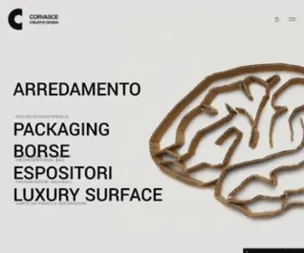 Corvasce.it(Corvasce Design) Screenshot