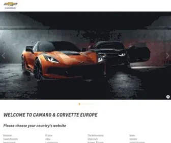 Corvette-Europe.com(Chevrolet Europe) Screenshot