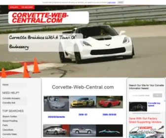 Corvette-Web-Central.com(Corvette) Screenshot