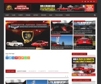 Corvetteactioncenter.com(The Corvette Action Center) Screenshot