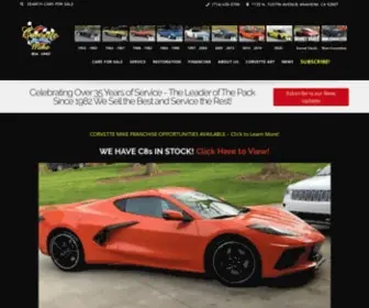 Corvettemike.com(Corvette Mike) Screenshot