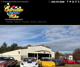 Corvettemikenewengland.com(CORVETTE MIKE NEW ENGLAND) Screenshot