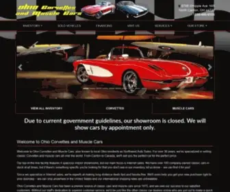 Corvettesandmusclecars.com Screenshot