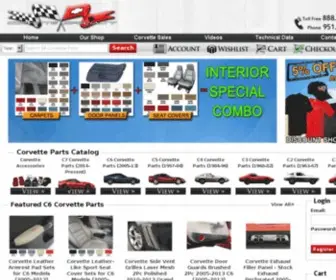 Corvettespecialty.com(Corvette parts) Screenshot