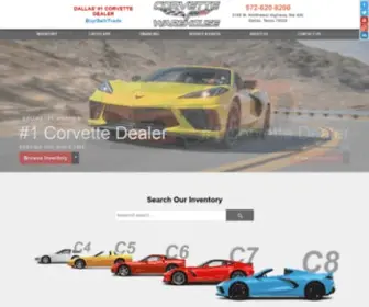 Corvettewarehouse.com(Used Corvettes for Sale at Corvette Warehouse) Screenshot