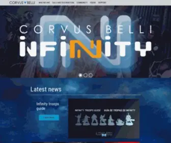 Corvusbelli.com(Corvus Belli) Screenshot