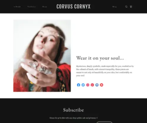 Corvuscornyx.com(Corvus Cornyx) Screenshot