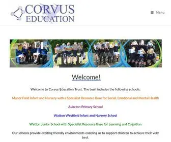 Corvuseducation.com(Corvus Education) Screenshot