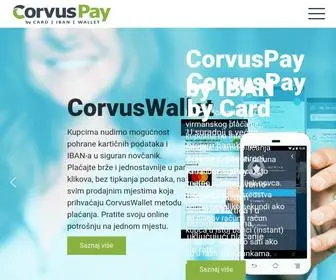 Corvuspay.com(Sve opcije plaćanja) Screenshot
