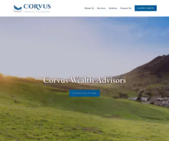 Corvuswealth.com(Corvus Wealth Advisors) Screenshot