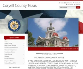 Coryellcounty.org(Coryell County) Screenshot