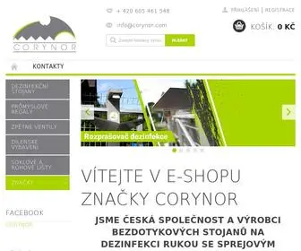 Corynor.cz(E-shop) Screenshot