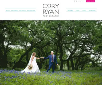 Coryryan.com(Austin Wedding Photographers) Screenshot
