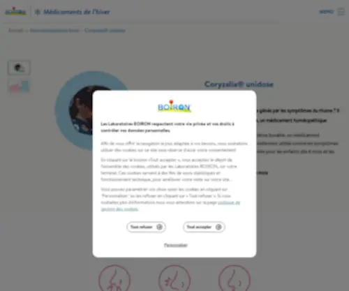 Coryzalia.fr(Site en maintenance) Screenshot