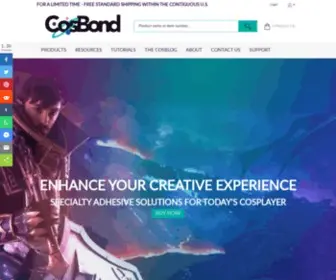 Cos-Bond.com Screenshot