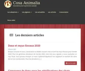 Cosaanimalia.org(Cosa Animalia) Screenshot