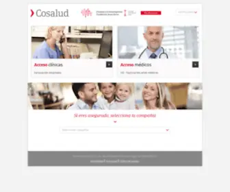 Cosalud.es(COSALUD Grupo Catalana Occidente) Screenshot