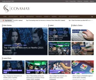 Cosamay.com(The Tech Blogs) Screenshot