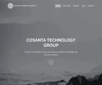 Cosantatech.com(Cosanta Technology Solutions) Screenshot